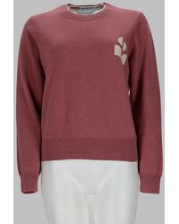 Isabel Marant - Wool Blend Crewneck Sweater - Lyst