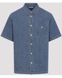 Celine - Cotton Bowling Shirt - Lyst