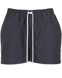 Thom Browne - Track Short aus Nylon-Baumwoll-Tech - Lyst