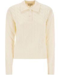 MC2 Saint Barth - Savoy Cable Knit Wool Jumper - Lyst