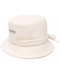 Jacquemus - Le Bob Fischerhut Aus Baumwoll-canvas Mit Verzierung - Lyst