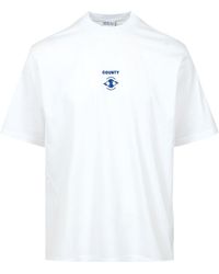 Marcelo Burlon - T Shirts and Polos White - Lyst