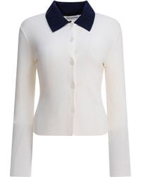 Self-Portrait - Merino Wool Cardigan - Lyst