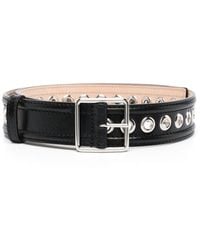 McQueen - Eyelet Belt - Lyst
