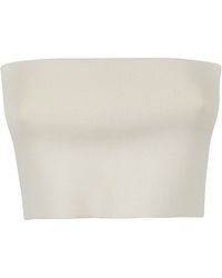Liviana Conti - Viscose Bandeau Top - Lyst