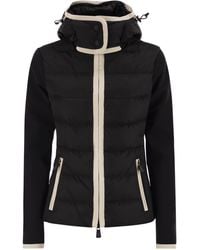 Moncler - Padded Hoodie With Zip - Lyst