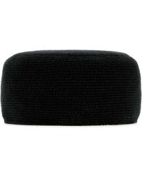The Row - Cashmere Perleaf Hat - Lyst