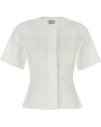 McQueen - Poplin Shirt Cotton - Lyst
