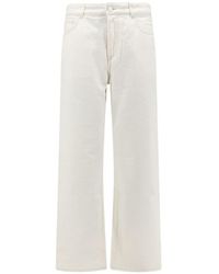 Ami Paris - Large Fit Denim Jeans - Lyst