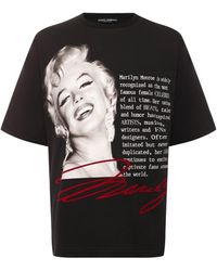 Dolce & Gabbana - Marilyn Monroe T-Shirt - Lyst