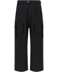Y-3 - Wide Trousers - Lyst