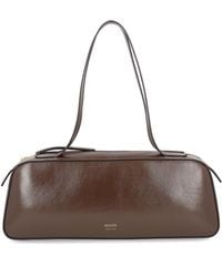 KHAITE - Leather Shoulder Bag - Lyst