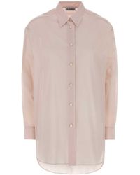 Jil Sander - Relaxed Solid Shirt - Lyst