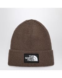 The North Face - Beanie With Logo Patch - Lyst