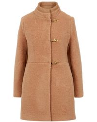Fay - Coats Camel - Lyst