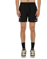 Represent - Bermuda With Logo - Lyst