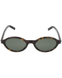 Saint Laurent - Zonnebrillen Sl 751 Jeanne 002 Havana Havana Gray /19/140 - Lyst