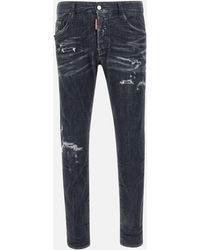 DSquared² - Skater Black Slim Fit Jeans - Lyst