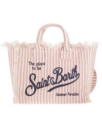 MC2 Saint Barth - Colette Linen Handbag - Lyst