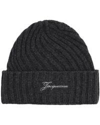 Jacquemus - Tourni Twisted Cashmere Beanie - Lyst