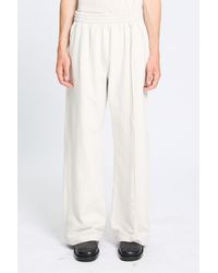 Ann Demeulemeester - Boas Comfort Sweatpants With Herringbone Side Band - Lyst