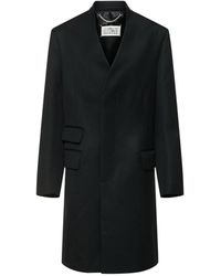 Maison Margiela - Wollmantel - Lyst