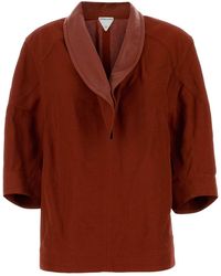 Bottega Veneta - Tiziano Viscose Blend Blouse - Lyst