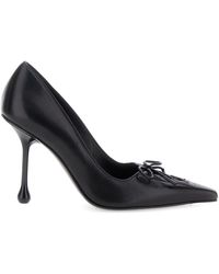 Jimmy Choo - Scarlett 95 Leather Pumps - Lyst