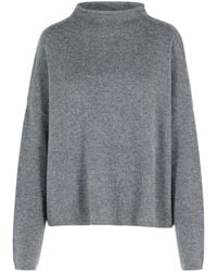Lisa Yang - 'Sandy' Graphite Cashmere Sweater - Lyst
