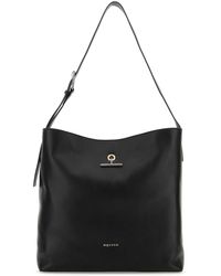 McQueen - Leather Pendant Shopping Bag - Lyst