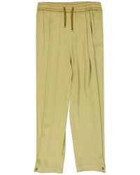 Herno - Satijnen Wijde Broek - Lyst