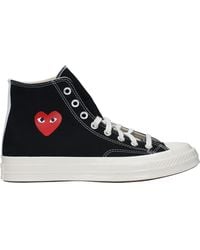 Comme des Garçons - Sneakers Converse Uomo Tessuto Nero - Lyst