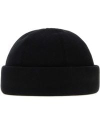 Giorgio Armani - Cotton Blend Hat - Lyst