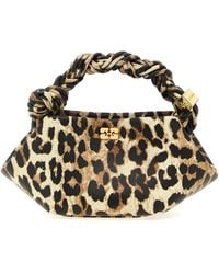 Ganni - 'Bou Bag Mini Leopard' Handbag - Lyst