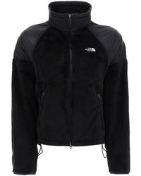 The North Face - Giacca Versa Velour In Pile E Ripstop Riciclati - Lyst