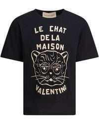Valentino - T-shirt "le Chat De La Maison". - Lyst