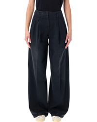 Golden Goose - Flavia Wide-Leg Denim Pants - Lyst