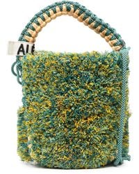 ALÉMAIS - Basket Di Macrame Di Emilio Fringe - Lyst