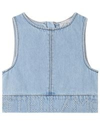 Stella McCartney - Denim Top - Lyst