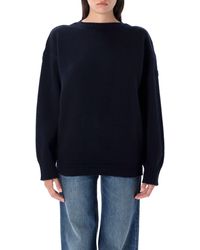 Chloé - Wool-Cashmere Blend Oversized Jumper - Lyst