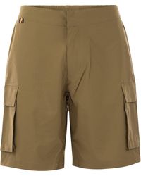 K-Way - Bastyel Cargo Bermuda Shorts - Lyst
