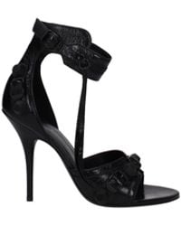 Balenciaga - Cagole Sandals Leather - Lyst
