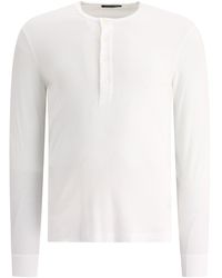 Tom Ford - Lyocell Botoned T Shirt - Lyst
