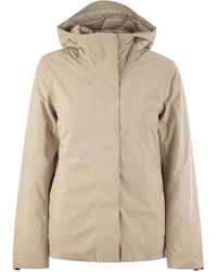 K-Way - Dorel Bonded Pabded Hooded Jacket - Lyst