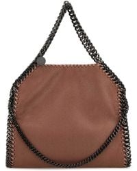 Stella McCartney - Dark Pink shaggy Deer Mini Falabella Handbag - Lyst