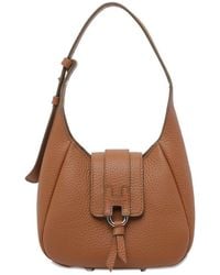 Hogan - Mini Leather Hobo Bag - Lyst