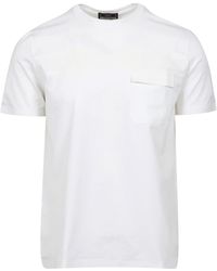 Herno - T Shirts En Polos Wit - Lyst