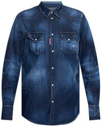 DSquared² - Camicia Jeans - Lyst