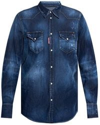 DSquared² - Camisa vaquera - Lyst
