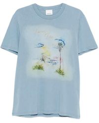 Isabel Marant - Honore T Shirt With Graphic Print - Lyst